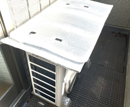 エアコンの室外機カバー