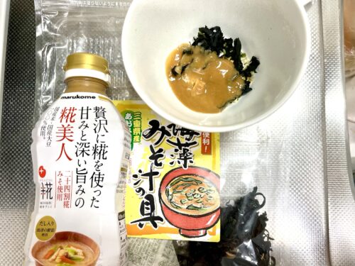 インスタント味噌汁